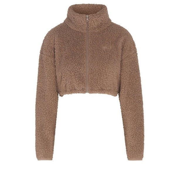 SKIMS SHERPA JACKET - Picture 2 of 5